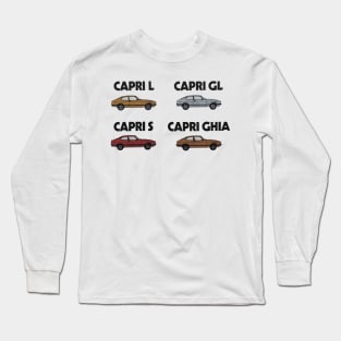 FORD CAPRI RANGE - brochure Long Sleeve T-Shirt